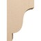 Ekena Millwork 12"W x 24"D x 36"H Classic Newport Rough Cedar Woodgrain TimberThane Corbel, Primed Tan CORUR12X24X36NEWRCPR - alternate 2